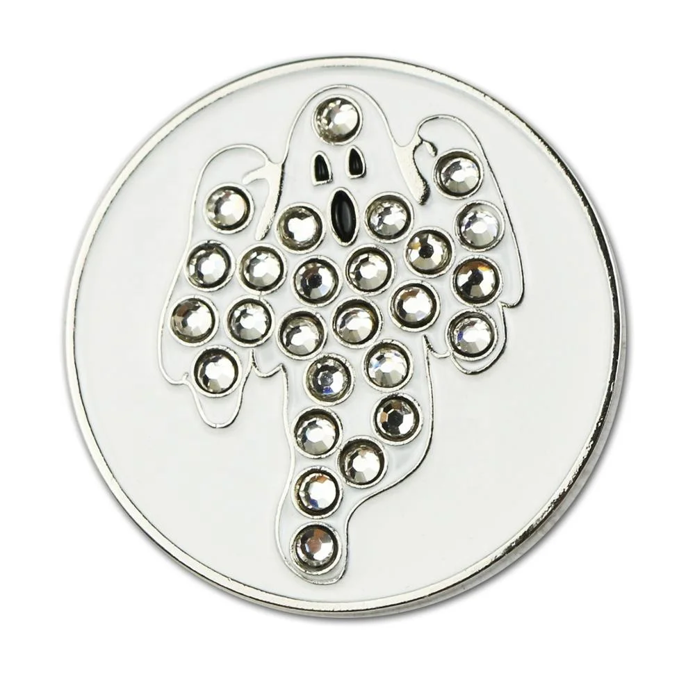 

Golf club souvenir coin golf ball marker