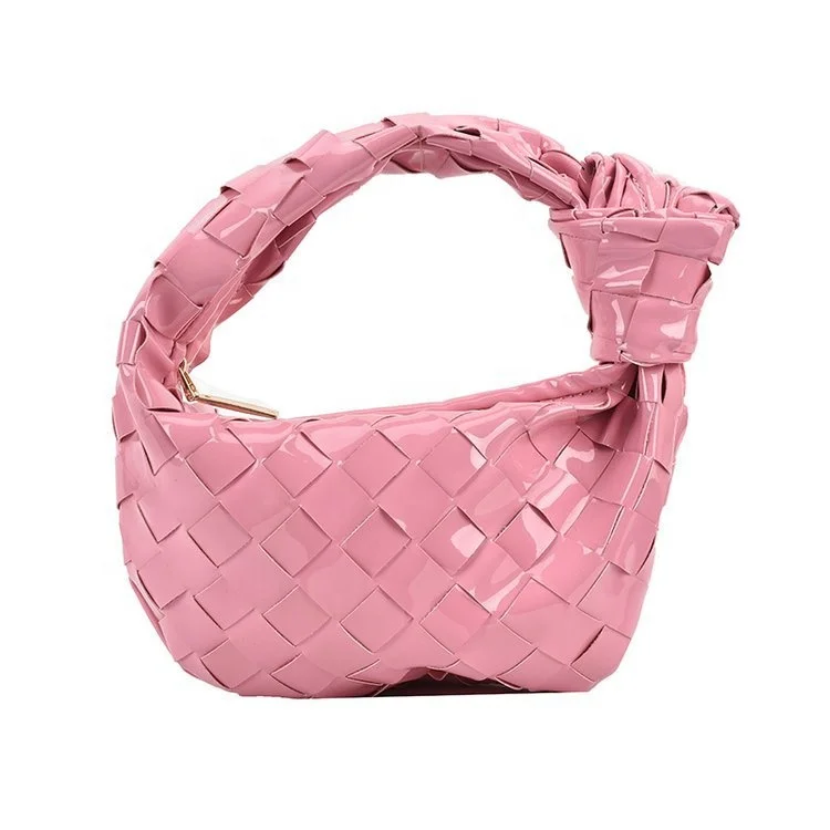 

Amazon Hot Selling Trendy Wrinkle Cloud Weave Underarm Bag Shoulder Handbag For Woman