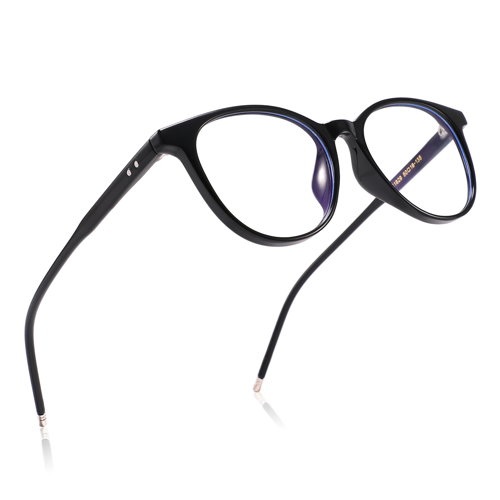 

Retro Anti Blue Light Blocking Glasses Men Blocker Women Computer Eyeglasses Frame TR90 Transparent Filter Glasses