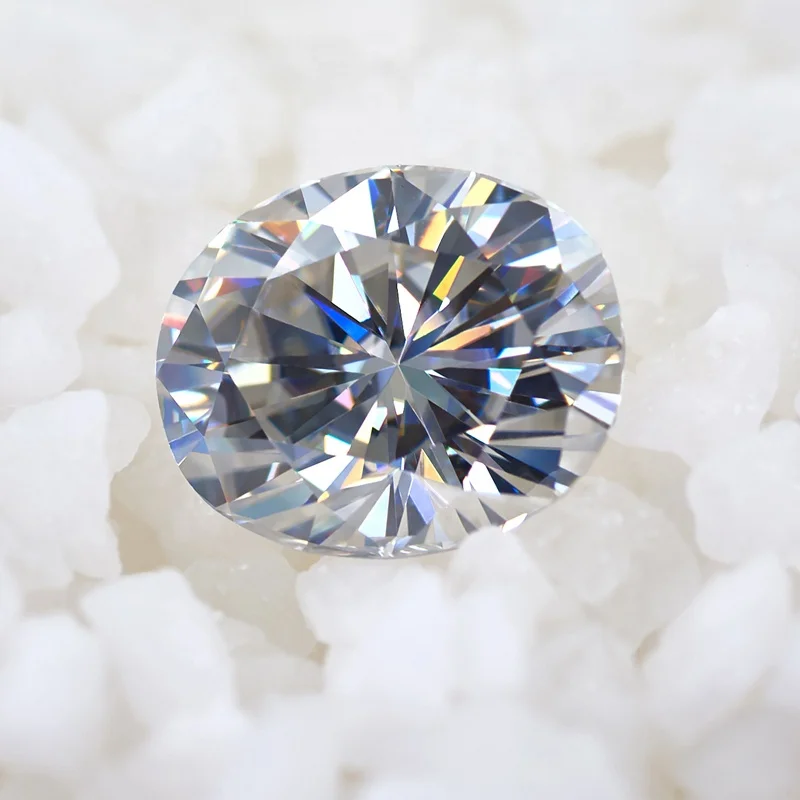 

Dvvs clarity white oval shape lose moissanite 1ct- 8ct 5*7mm-10*14mm GRA certificate shining light moissanite diamonds diamonds