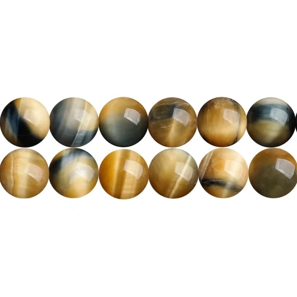 

8mm Natural Gold Tiger Eye Natural Stones Beads