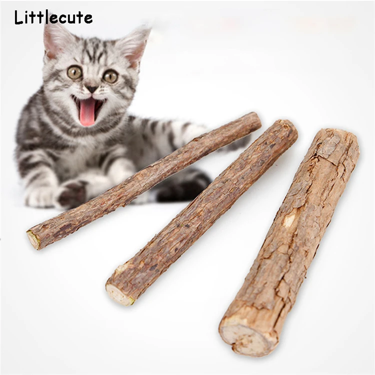 

Natural Catnip Pet Cat Toy Molar Toothpaste Branch Cleaning Teeth Silvervine, Pictures shown