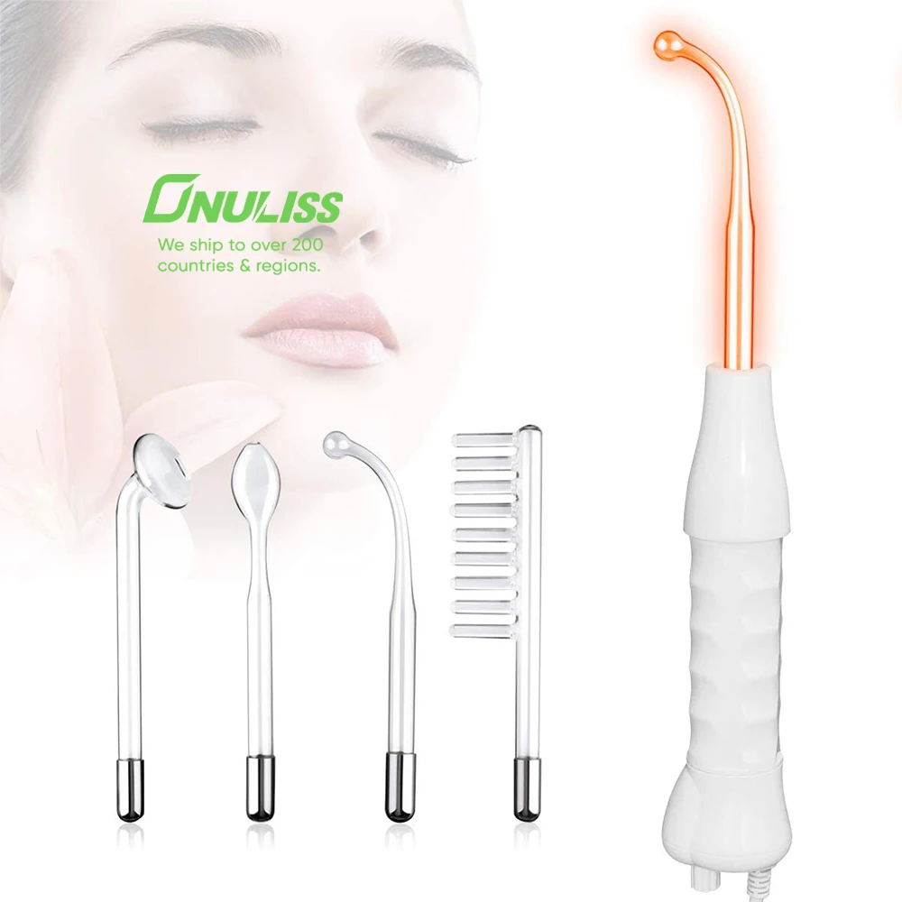 

Home Use Beauty Equipment Light Therapy Lamp High Frequency Therapy Wand High Frequency Facial Machine