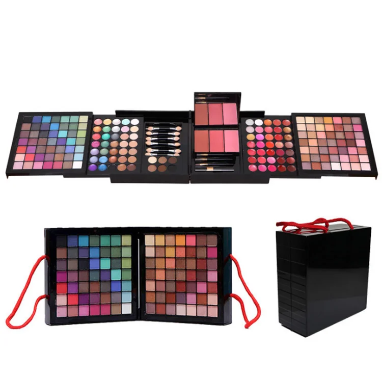 

Professional makeup kit 177 colors eyeshadow kit blush palette, Muliti-color