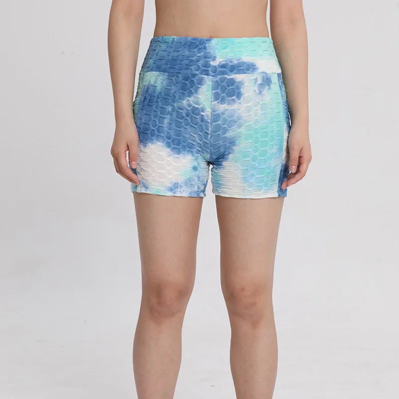 

Custom Modern Halo staining Hip shorts Plus Size custom print yoga pants, 6 colors