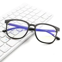 

2020 New Arrival Tr90 Big Square Frame Anti UV400 To Block Blue Light Computer Gaming Bluelight Blocking Eye Protection Glasses