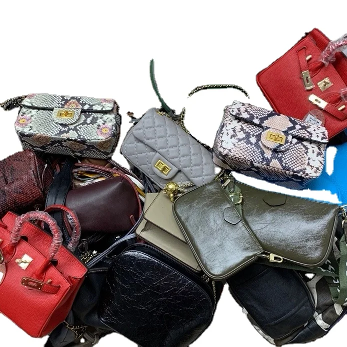 

high quality usa branded used bags bales and clothes bales mix and shoes, Mixed color