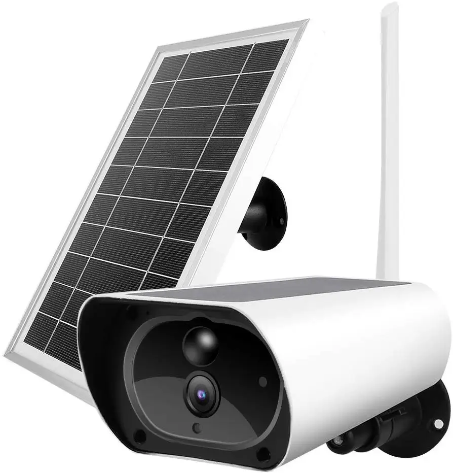 

1080P Solar Security Camera Wireless / 4G Surveillance Outdoor Camera IP66 Waterproof Night Vision PIR Motion Detection Two Way