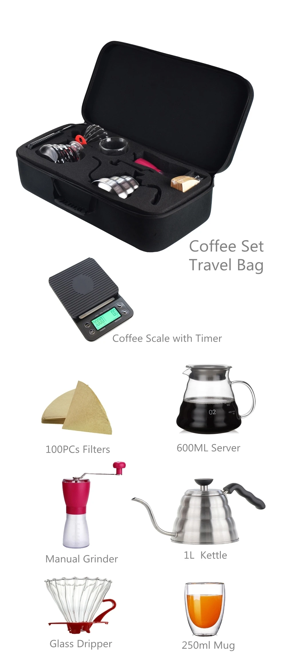 v60 coffee accessories