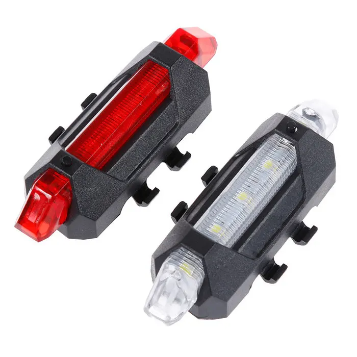 

USB Rechargeable LED Bike Tail Light Bicycle Signal Warn Rear Lamp