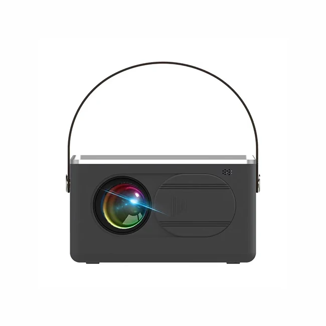 

Digital pico pocket lcd led portable mini projector for cell mobile phones smartphones projector, Black silver