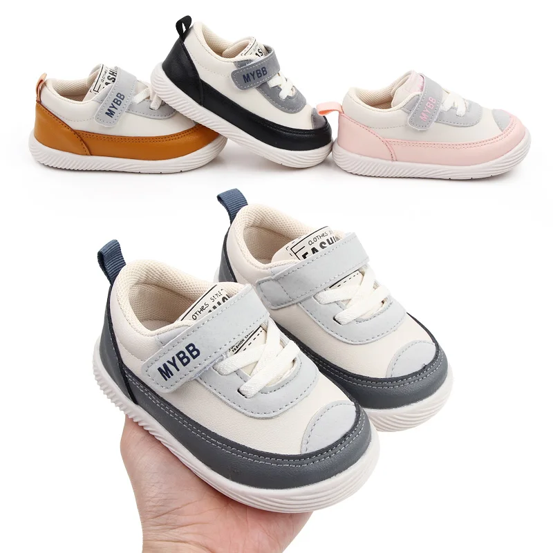

1-2 Years Toddler Walking Shoes Rubber Sole Hard-Wearing Children's Sports Shoes
