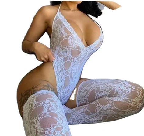 

UN1265 Best selling high quality sexy lingerie underwear transparent bras and underwear sets women underwear lacelong stockings