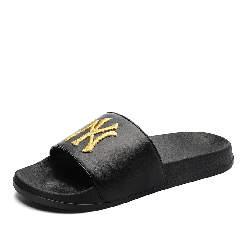 

Black Slide Wholesale Sandal Bedroom Slipper Men Slippers Sandal Slides Footwear