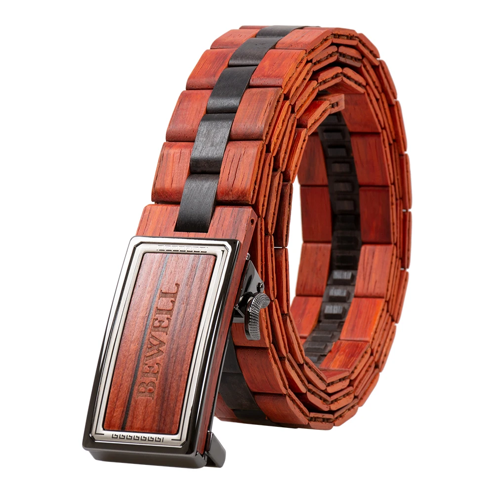 

New arrival eco-friendly products made of wood men wooden waist belt for wholesale