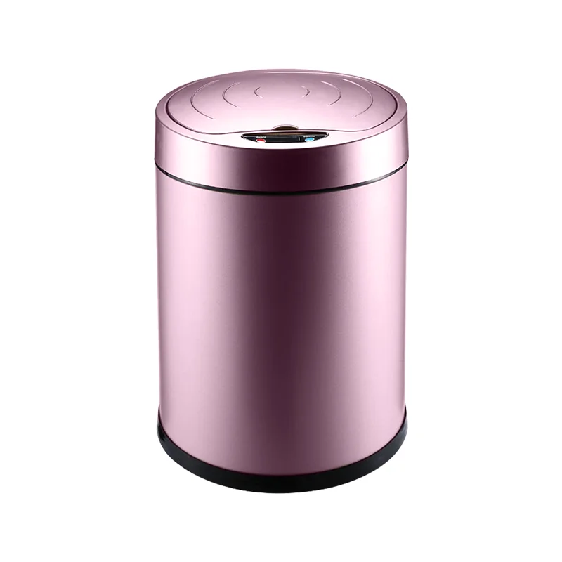 

household cleaning kitchen eco-friendly 8l indoor plastic electric smart trash can waste bin