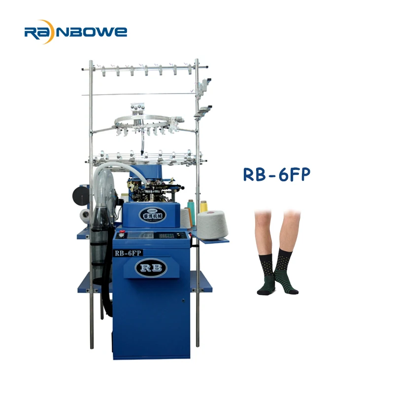 
hand use circular full automatic sock knitting machine to make cotton baby socks for sale 
