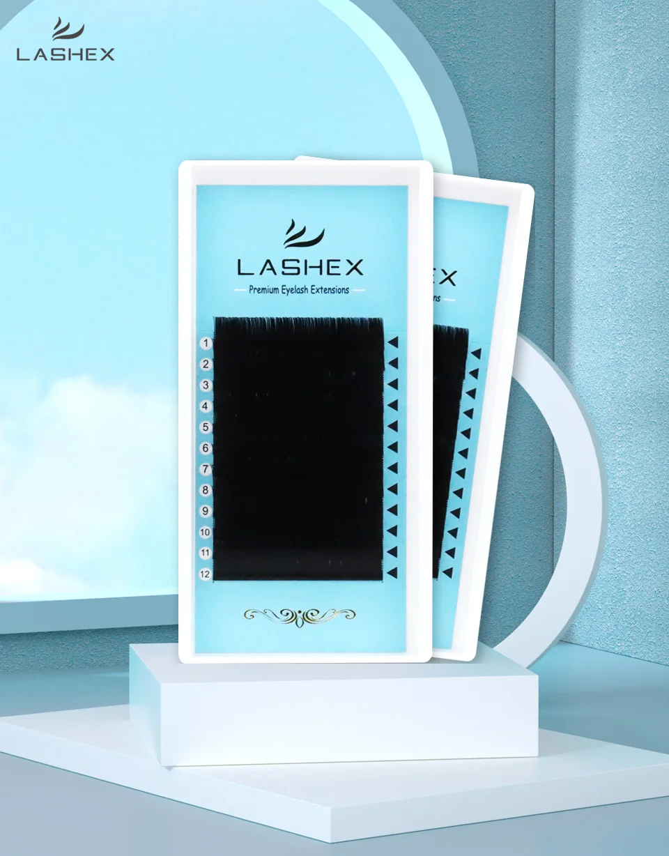 

Silk Individual Eyelash Extension super mink Lashes Extension for Professional, Black