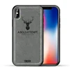 European Market Hot Selling Silicon Soft Edge Protective Shell Cover Fabric Phone Back Case
