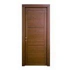 Luxury solid teak wood double design plain bedroom wooden door for interior