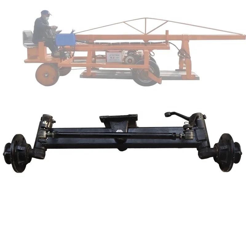 

Heavy steering front axle assembly modification equipment four-wheeler prefabricated plate hoisting machine thickened steering