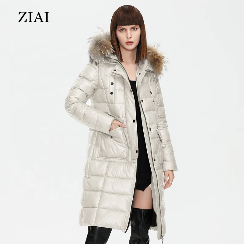 

Hot selling warm parka women padded jackets hooded winter down coats plus size girls quilted cropped puffer coat, Black