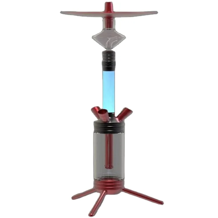 

Alu Shisha Wholesale led Hookah top quality DIY shisha, Red silver ,black ,green gold pink blue rose golden