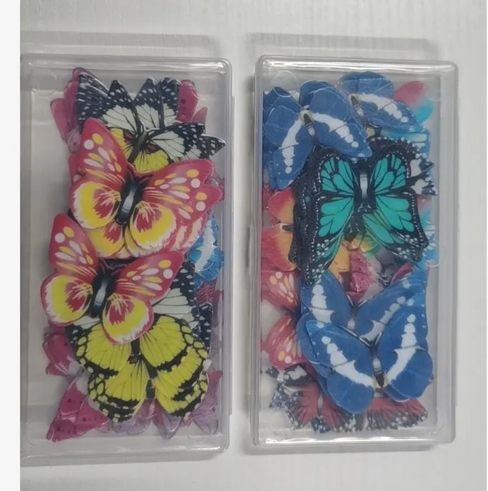 

edible butterfly for decorating glutinous rice paper design ship randomly