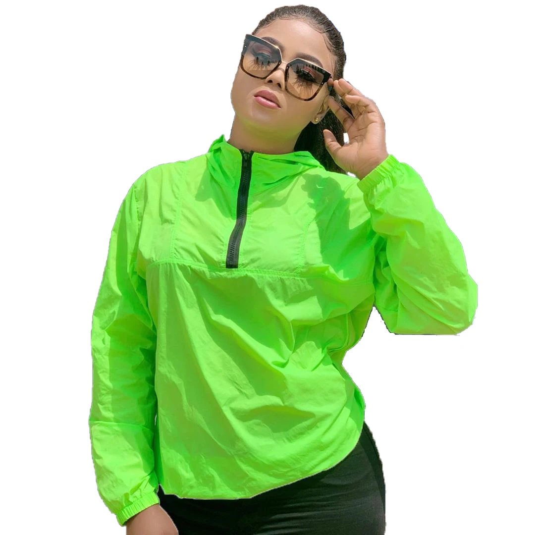 

FM-F045 Wholesale Hot selling solid Breathable sun-proof long sleeve clothing with hat for women clothing