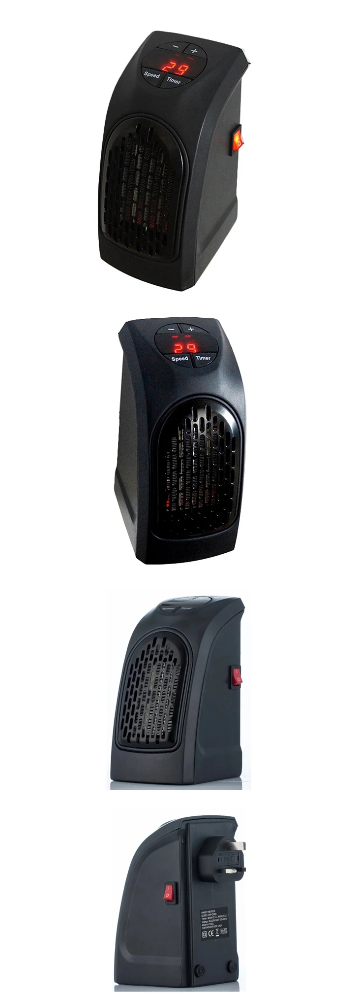 迷你冬季电手提加热器