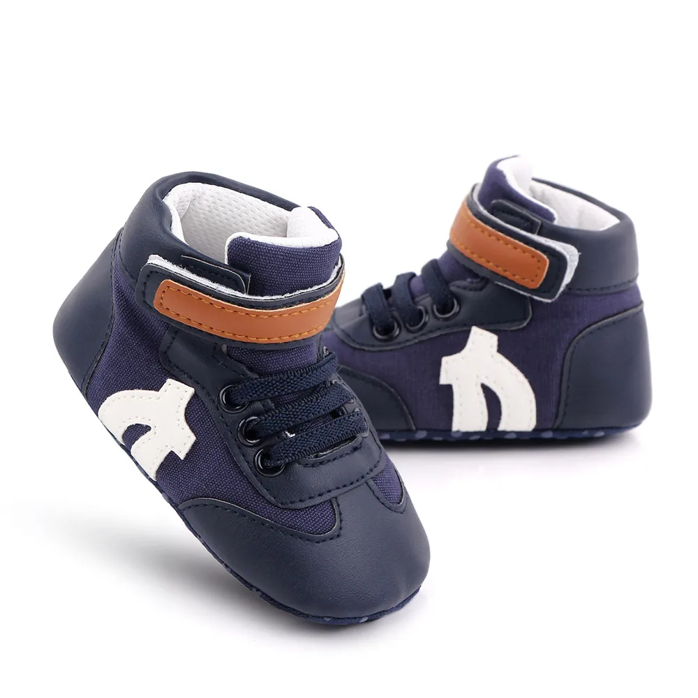 Fashion Baby Sneakers Soft Sole Non-slip Toddler Shoes Boy Baby Shoes 2025 factory