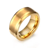 

24k gold plated dubai rings jewelry tungsten ring for men