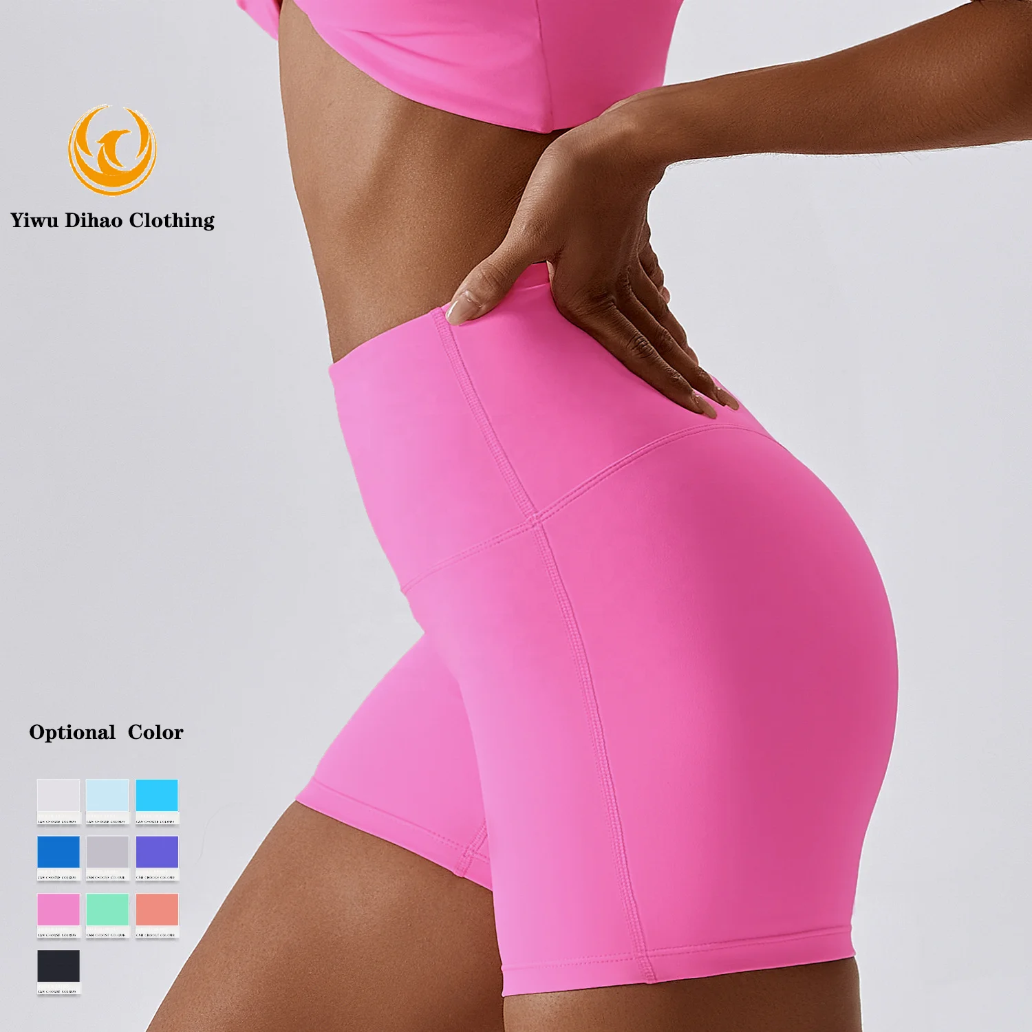 

2023 New Arrival Workout Shorts Running Biker Shorts High Waist Yoga Leggings Shorts for Women