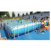 

Large Inflatable Swimming Water Pool For Kids Commercial Grade PVC Kids Inflatable Swimming Pool For Sale