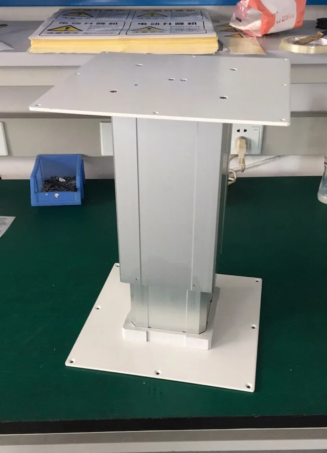 Aluminum Alloy Caravan Accessories Tatami Manual Lift Folding Table Rv