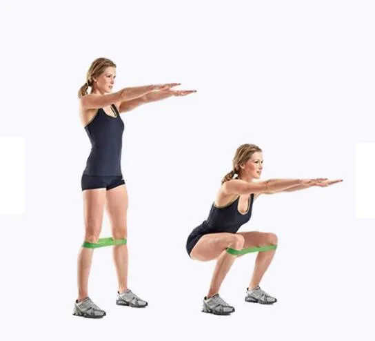 

Huanwei 2020 NEW Natural Latex Loop Pull Up Assist Band Exercise Gym Fitness Resistance Bands
