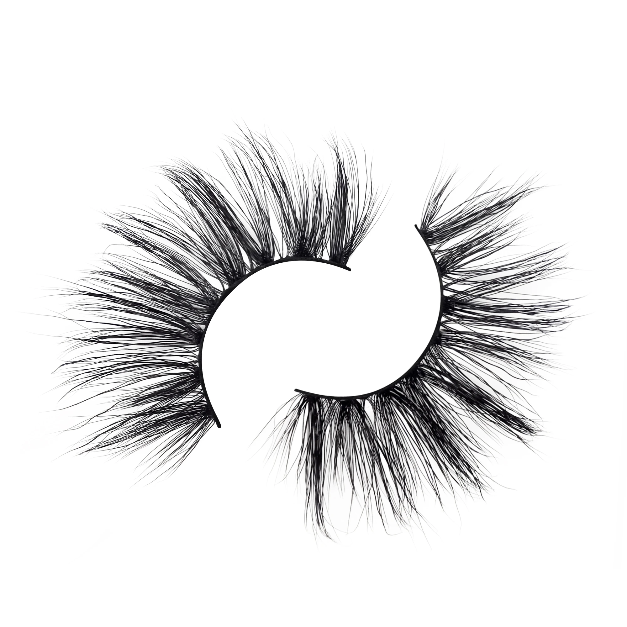 

25mm Mink Eyelash Fluffy Mink Lashes Wholesale Private Label Lashes Wholesale Vendor Hand Made mink eyelash