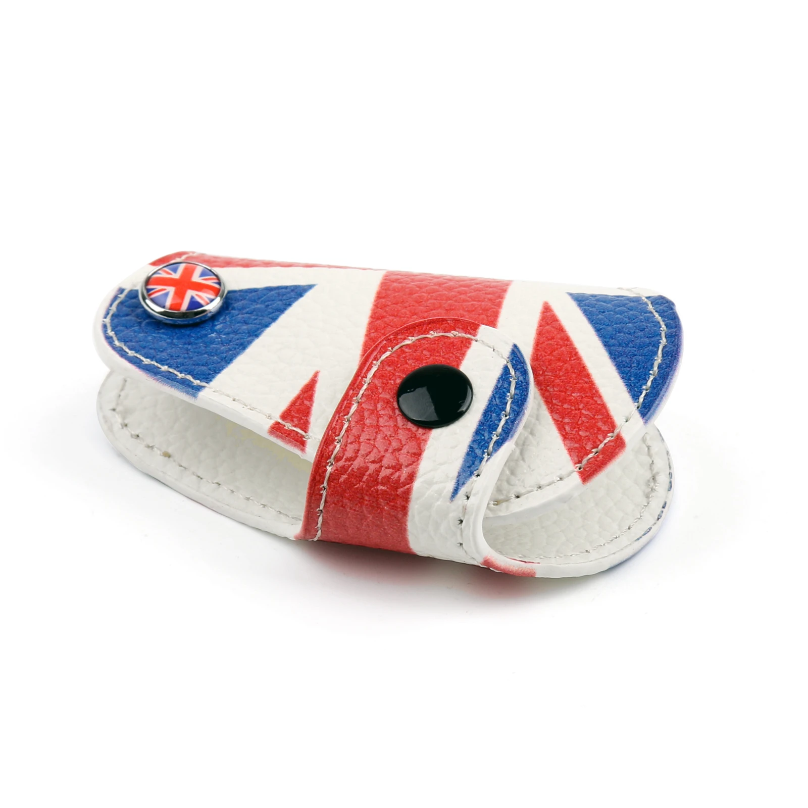 

Areyourshop UK Flag Leather Key Fob Holder Cover for Mini Cooper S R55 R56 R57 R58 R59 R60 R61 Countryman 07 08 09 10 11 12 13