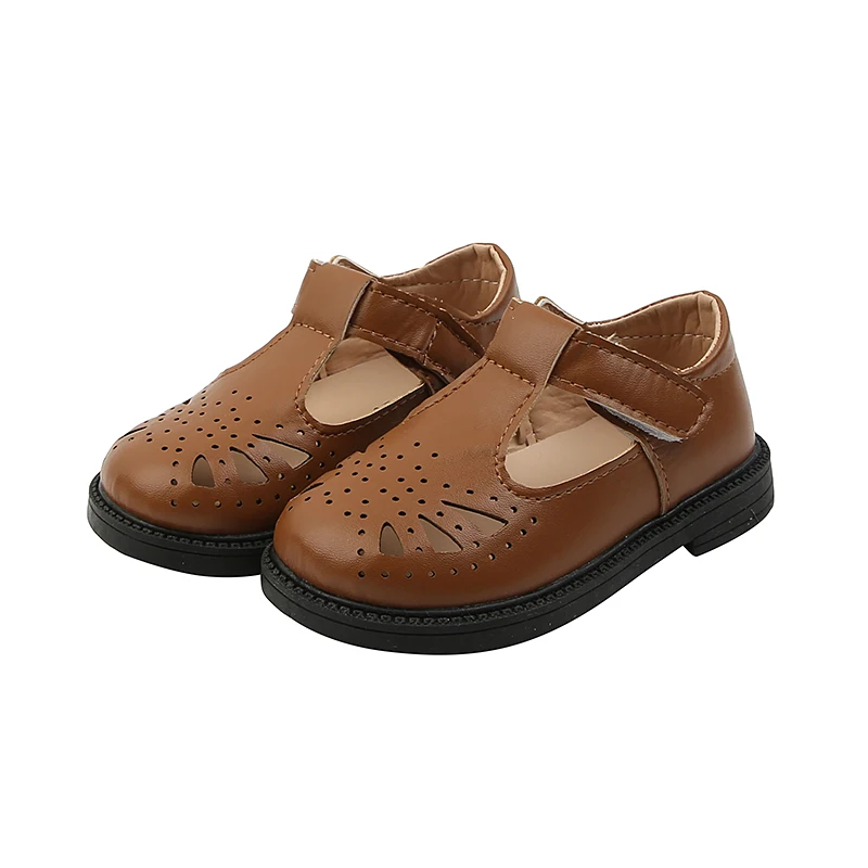 

Girl leather Single shoes Dance dress Princess shoes for kids, Brown/beige/black