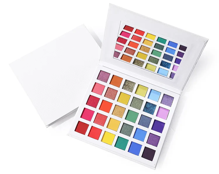 

private label high pigment 99 colors cruelty free big custom eyeshadow palette