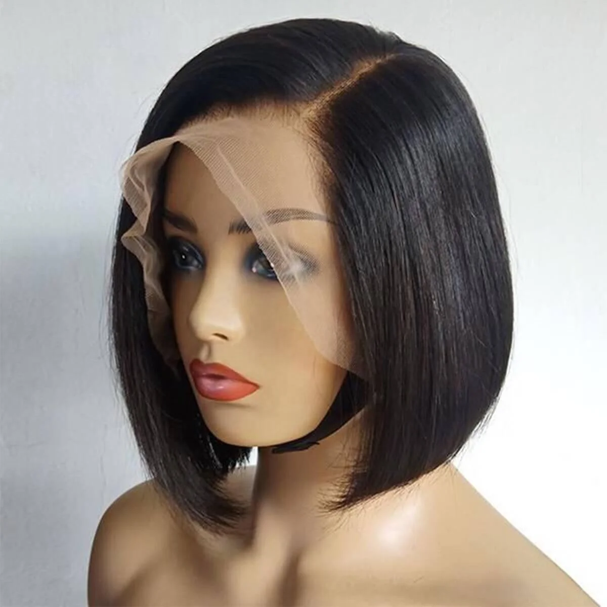 

Wholesale 100% Human Hair Natural Short Lace Wig 12 Inch Human Hair Bob Wigs Brazilian Hair Wigs