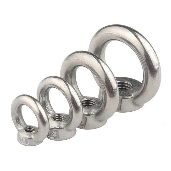 

Stainless steel M4 forged eye nut M6