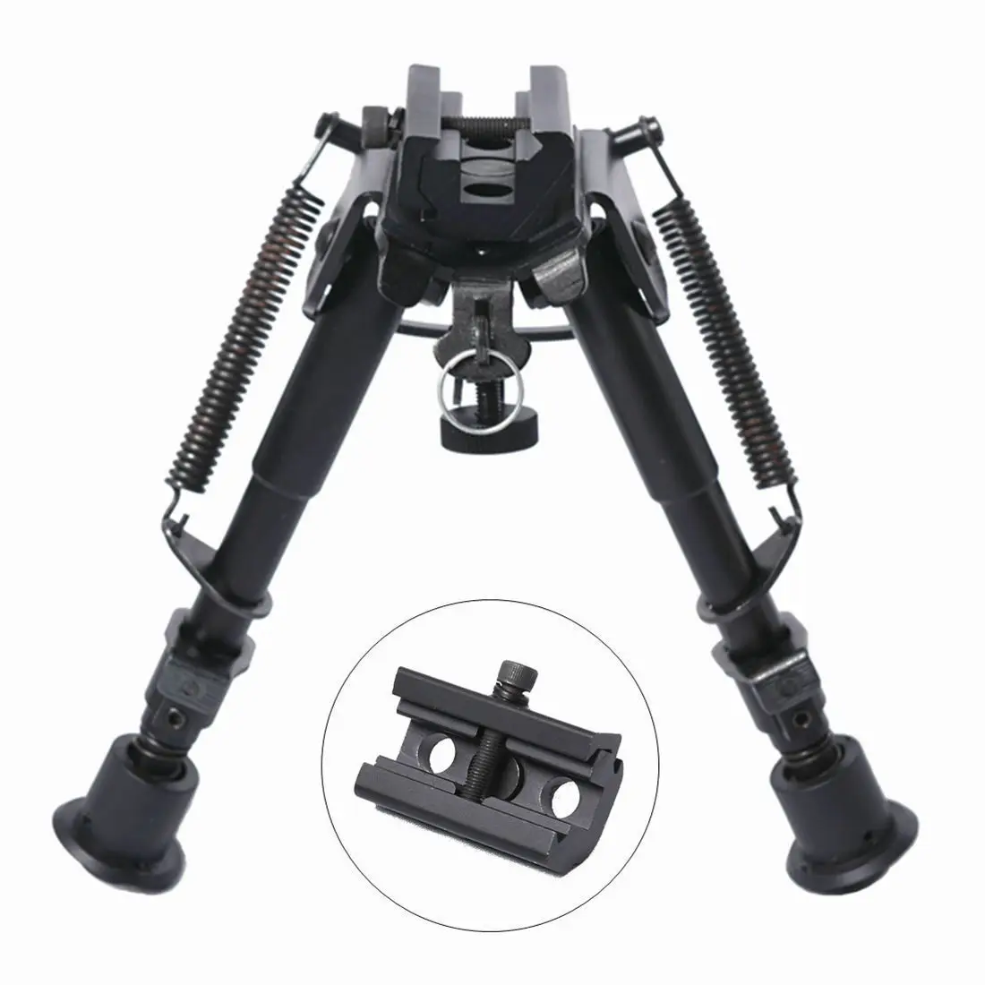

Airsoft Gun bipod for Game CS Toy Accessories 20mm Track Foot Support For JM8 Sniper Rifle Hunting 6-9inch
