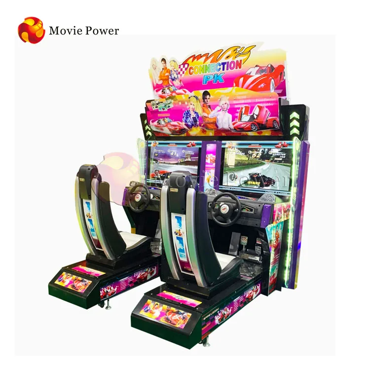 

Amazing car racing game machinecar racing two player arcade game machine hot sale