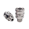 Pressure washr stainless steel 1/4'' male thread ball type quick connect coupler