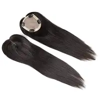 

Factory price women topper 100% remy virgin human hair toupee silk base women topper human hair