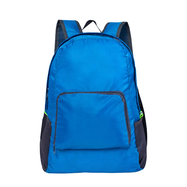 

Custom logo backpack outdoor multifunction casual foldable polyester backpack traveling