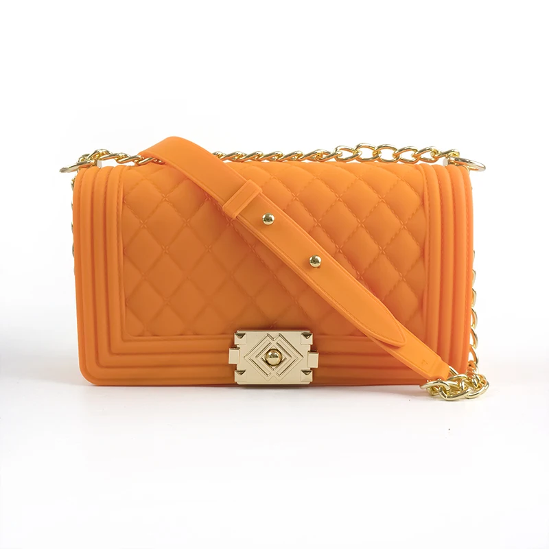 

Bags women handbags luxury ladies candy color pvcsmall hand bags PVC shoulder bag for girls, Picture color