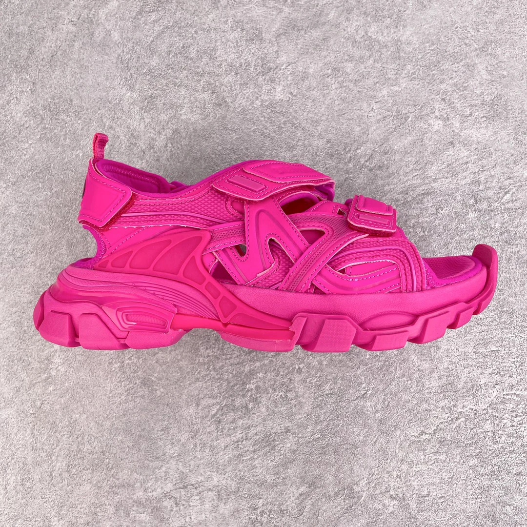 

Famous brand Blaencaga track trainer sandal sneakers man and woman fashion summer shoes comfortable and breathable casual sandal, Picture