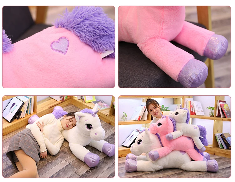 big unicorn doll